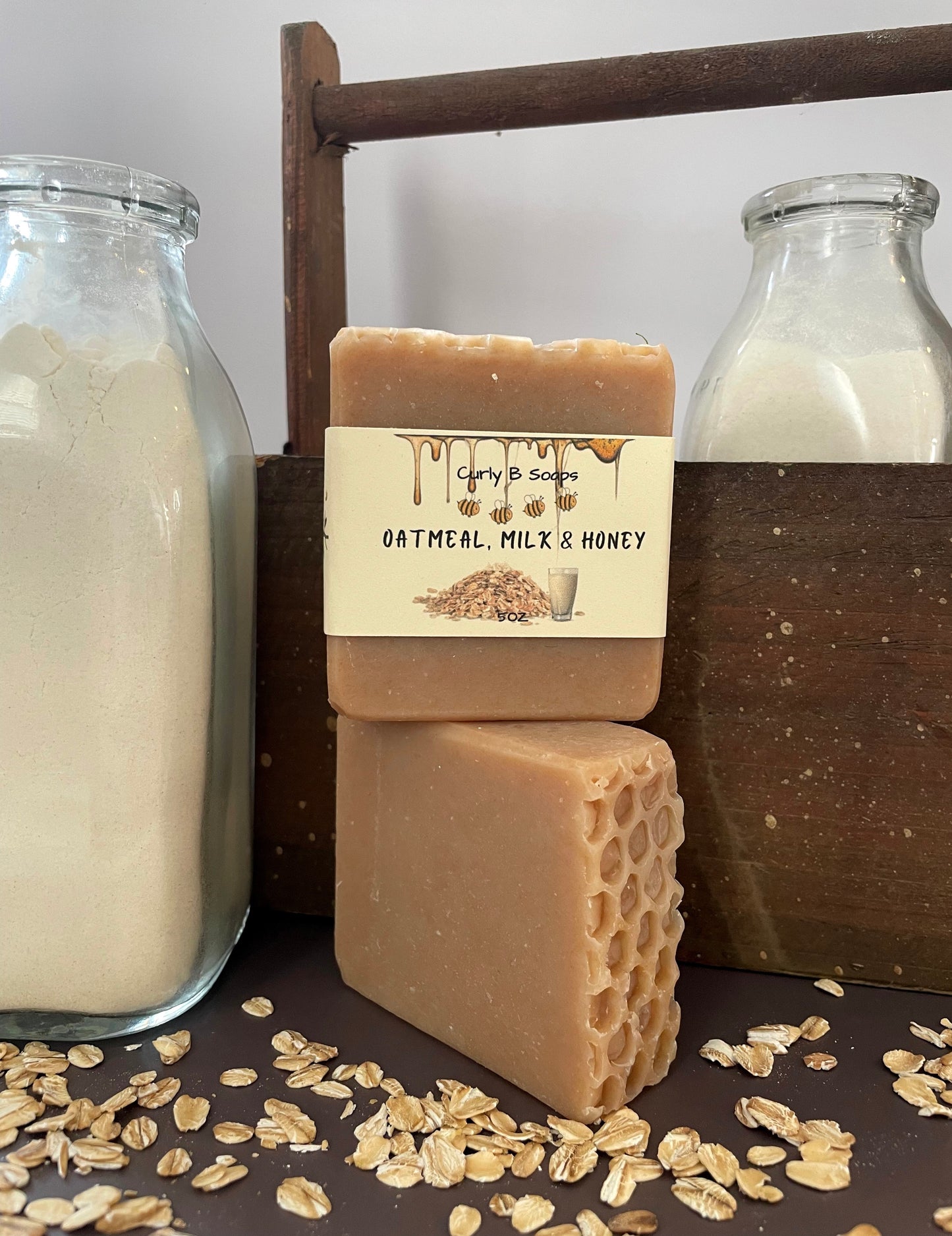 Oatmeal, Milk & Honey Shea Butter soap