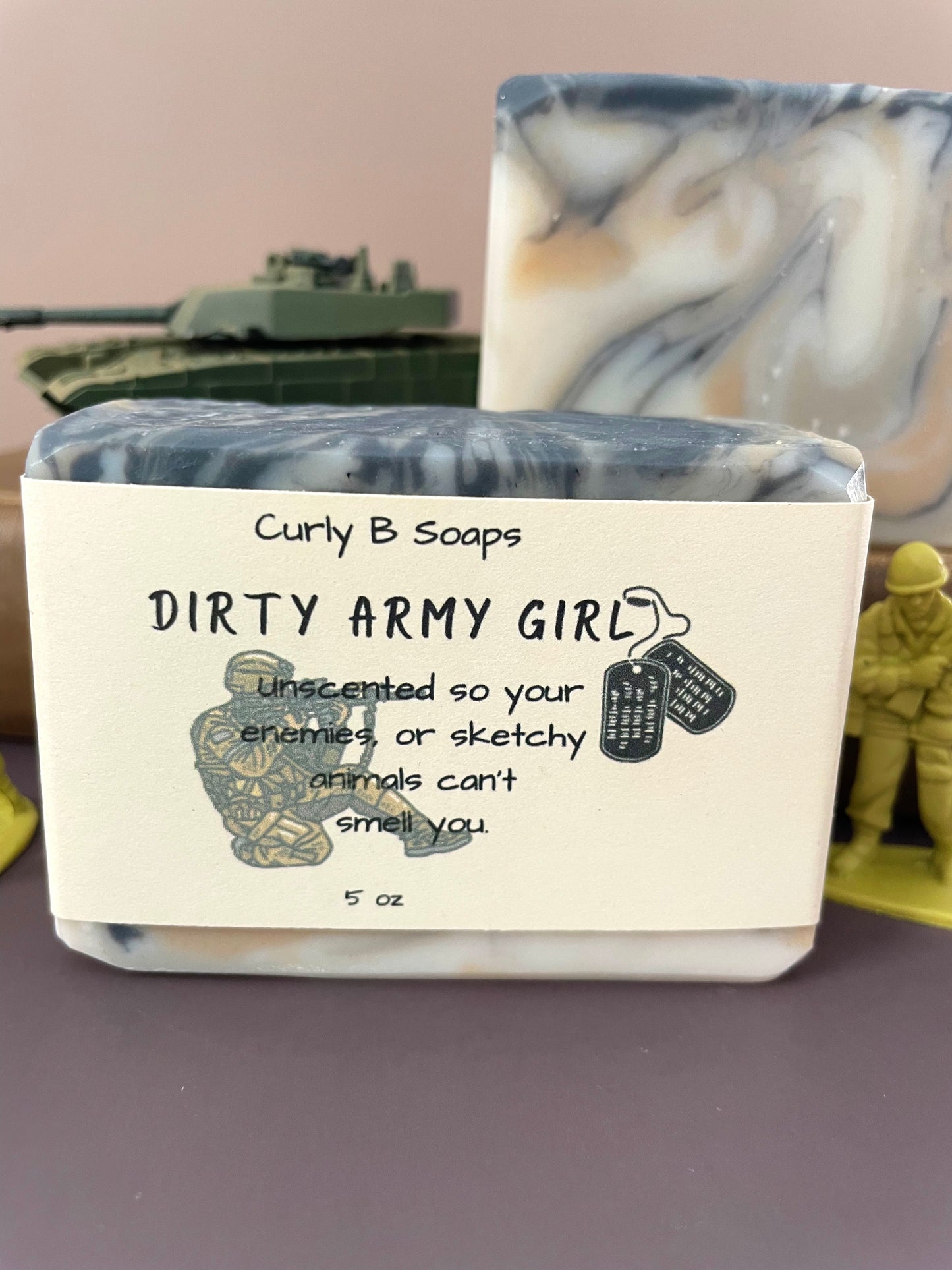 Dirty Army Girl