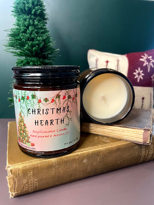 Christmas Hearth Candle