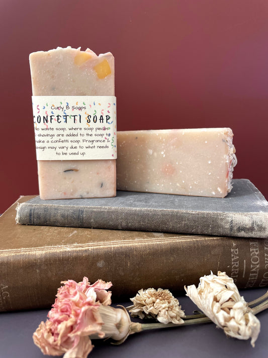 Confetti Soap (No waste soap)
