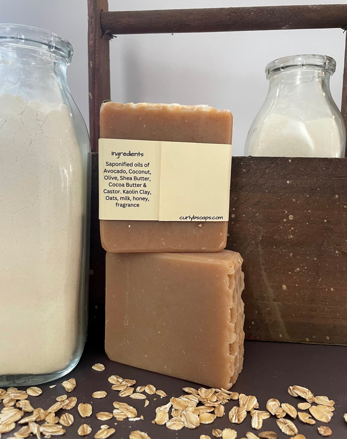 Oatmeal, Milk  & Honey Shea Butter soap